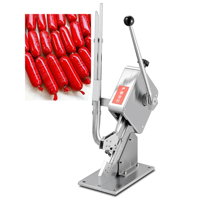 Sausage store clipping machine