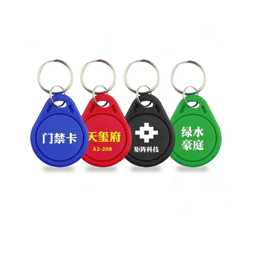 Custom RFID Key Fob NFC Tags for Access Control OEM