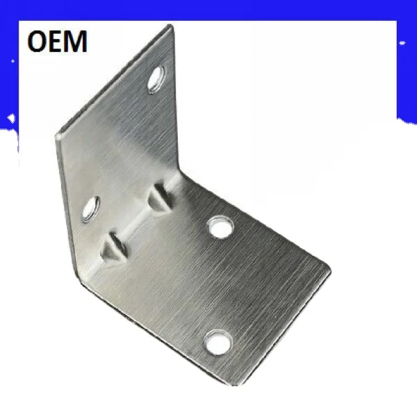Custom Factory Custom Metal L Corner Connecting Brackets Galvanized Steel Angle Brackets for Wood