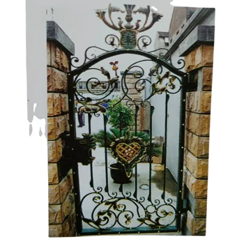 High Quality Wholesale Strict Tolerance Popular Decorative Iron Design For Iron Gate Decoration