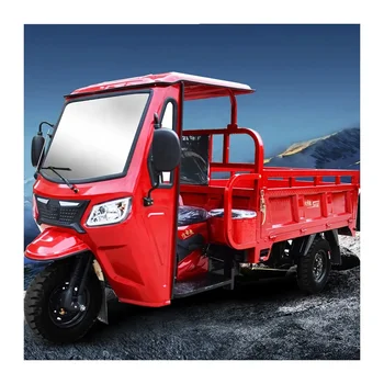 3 Wheel Motorized Tricycle Cargo Motorcycle for Sell in Kenya / China Dump Truck 3 Wheel 200cc Gasoline Motor Tricycle for Adult