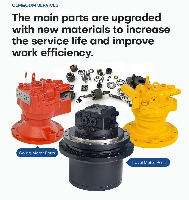 Hydraulic Parts Excavator Construction Machinery Part Piston Pump Main