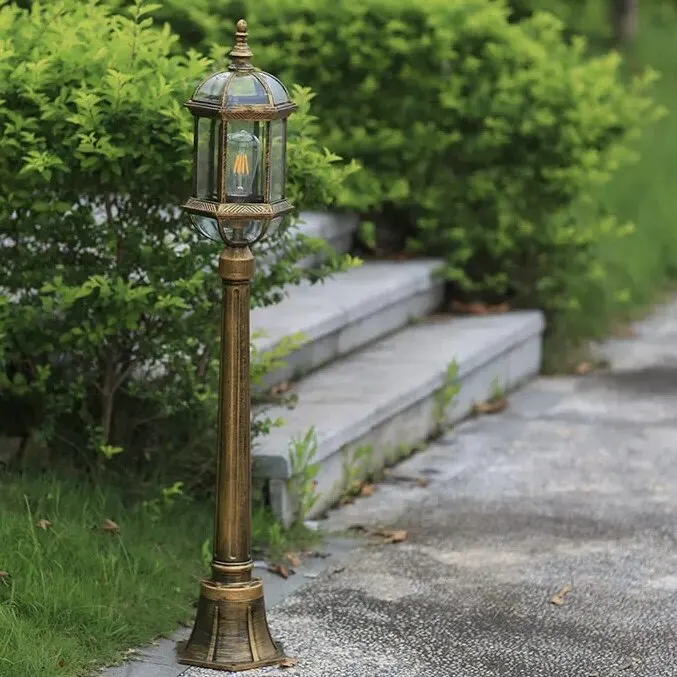 Moderne, wasserdichte LED-Außenrasenleuchten mit IP55-Schutz für Flur, Innenhof, Garten und Villa