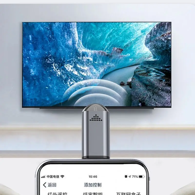 Type C Micro USB Interface Smart Phone APP Remote Controller Universal Home Appliance IR Transmitter Remote Controller Adapter