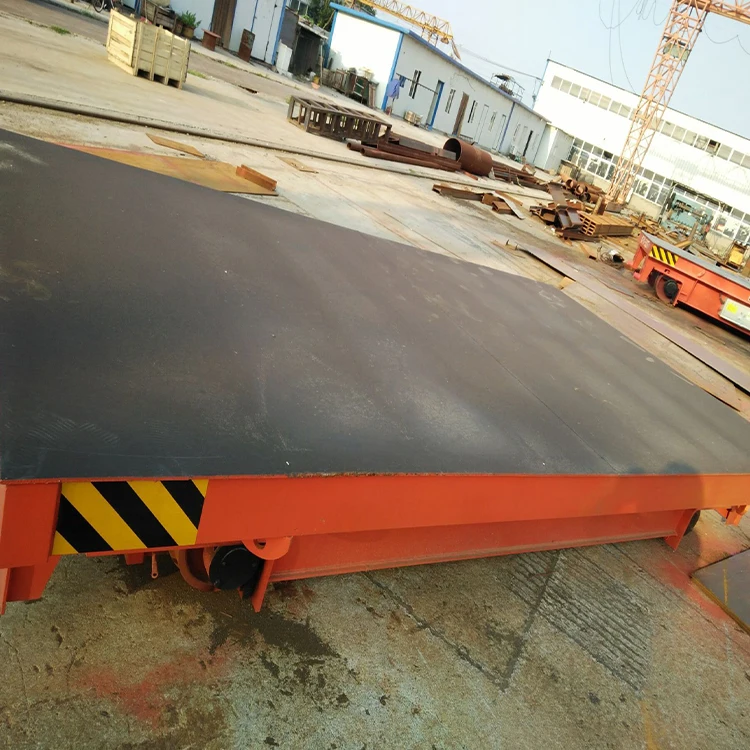 Factory Warehouse Railroad Hand Cart Loading 10 Tons 20 Ton 30ton Heavy Duty Steel Coil Rail Mover Cart
