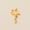 Crane pendant-Gold
