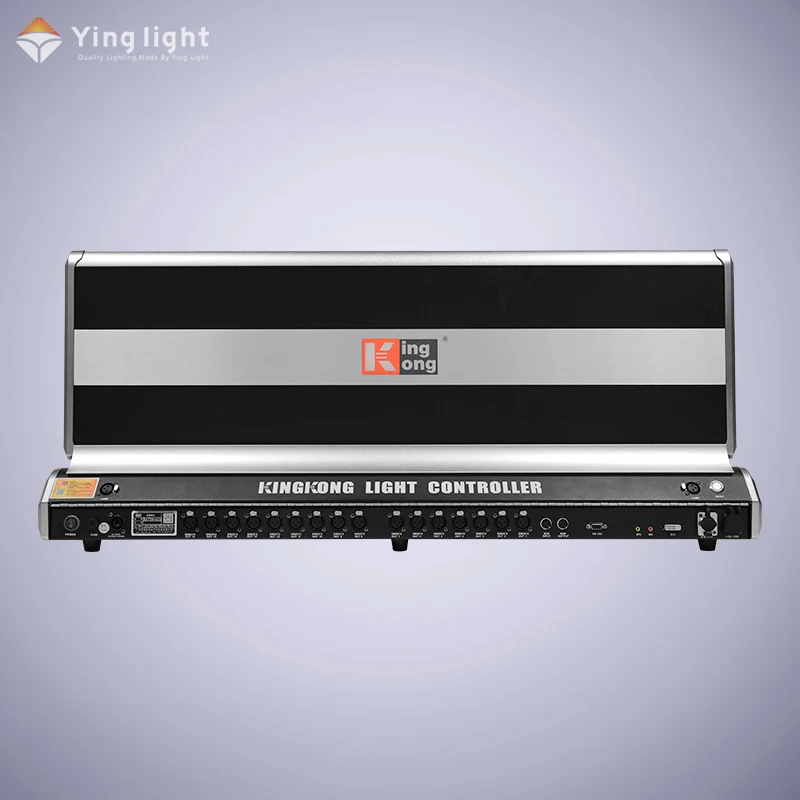 DJ機材 lil kong King Kong 6616 Dual Screen DMX DJ Disco Stage Lighting Console