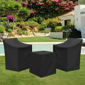 woqi Top waterproof outdoor furniture cover UV-proof outdoor rainproof table and chair sofa cover