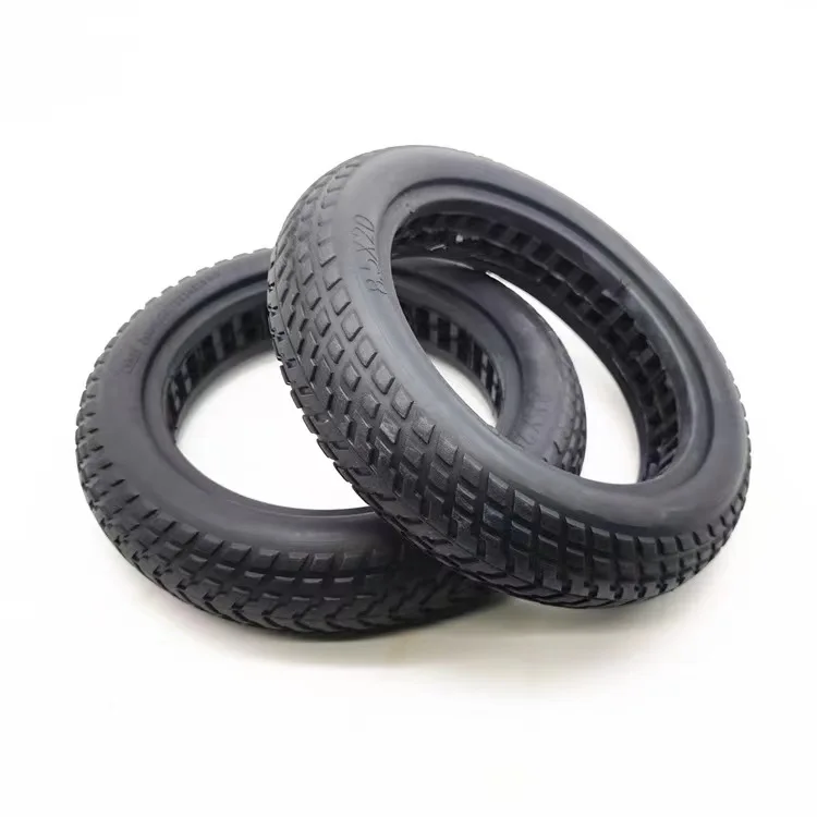 Xiaomi 8.5-Inch Black Explosion-Proof Honeycomb Rubber Tires Shock-Absorbing Non-Inflatable for Scooters Accessories