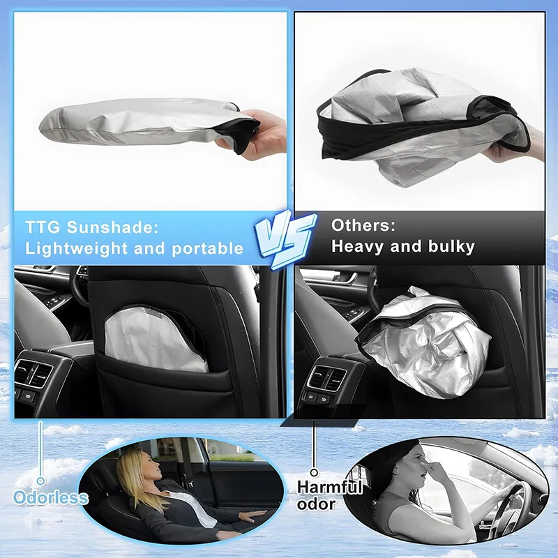 Car Anti-UV Window Sun Visor Kia Models Customized OEM Front Windshield Privacy Sun Visor
