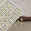 M2509-16 light yellow 6*8mm (1 pcs price)