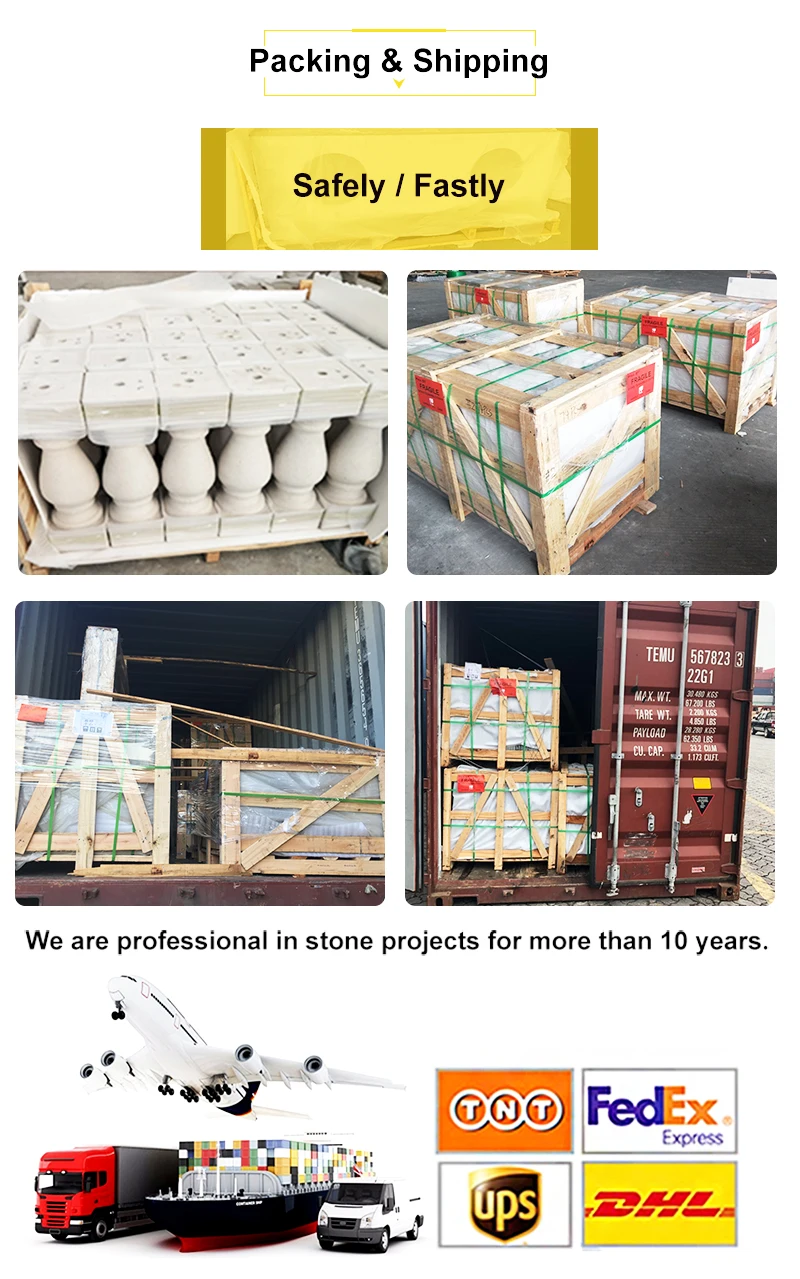 product reasonable price promotional white marble stone baluster railing for indoor and outdoor decoration-16