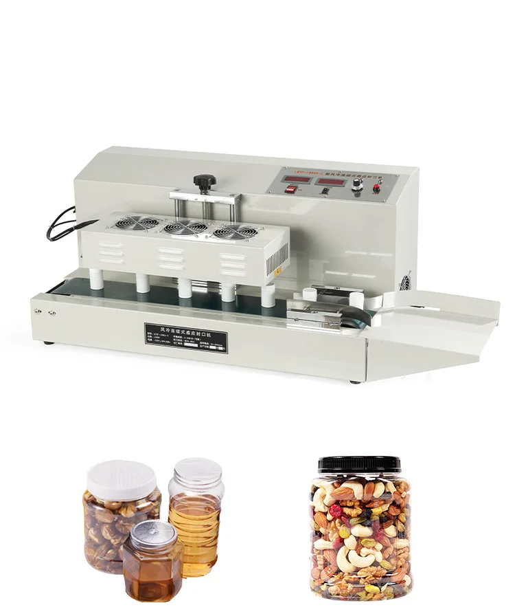 LGYF-1500A-I Automatic Continuous Plastic Bottle Cap Sealer Machine Aluminum Foil Induction Sealing Machine manufacture