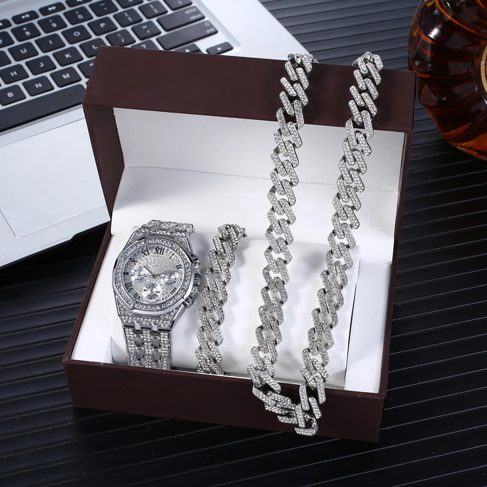 Wholesale With Logo Wholesale fashion jewelry oem watch set gifts