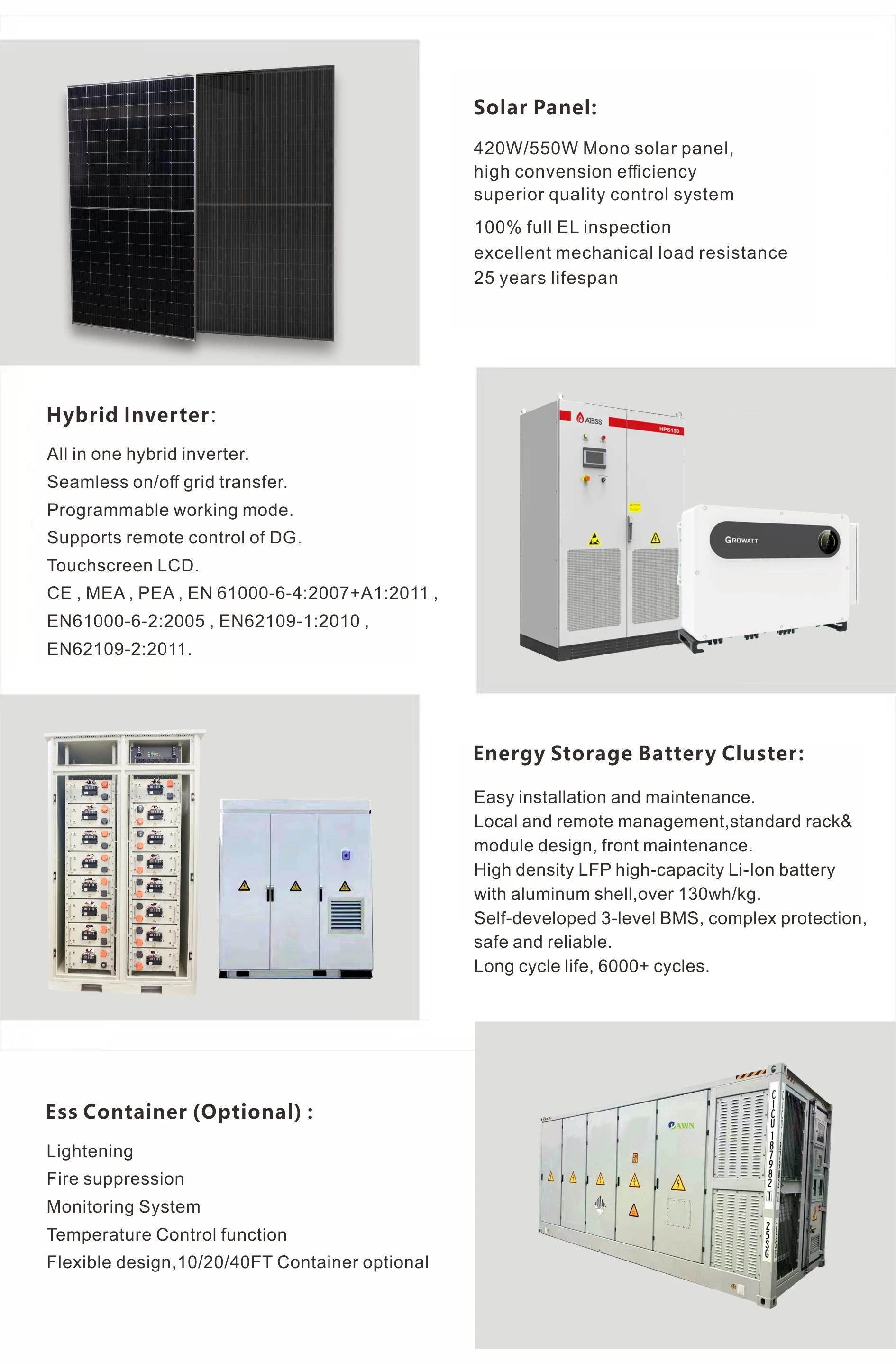 Best Seller in Germany Solar Energy System 10KW Single Phase 10KW Solar Panel System for Home Solar Roof Tiles