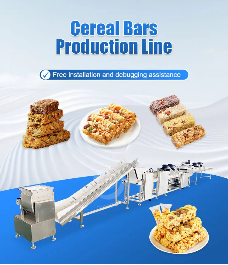 ORME Automatic Energy Cereal Bar Process Line - Protein Bar Machine