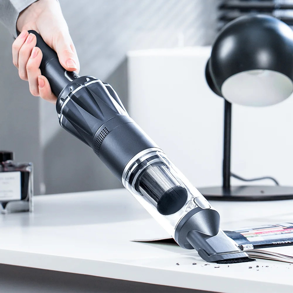 Light Weight 11.1V 90W Cordless Battery-Powered Handheld Vacuum Cleaner for Car Use supplier