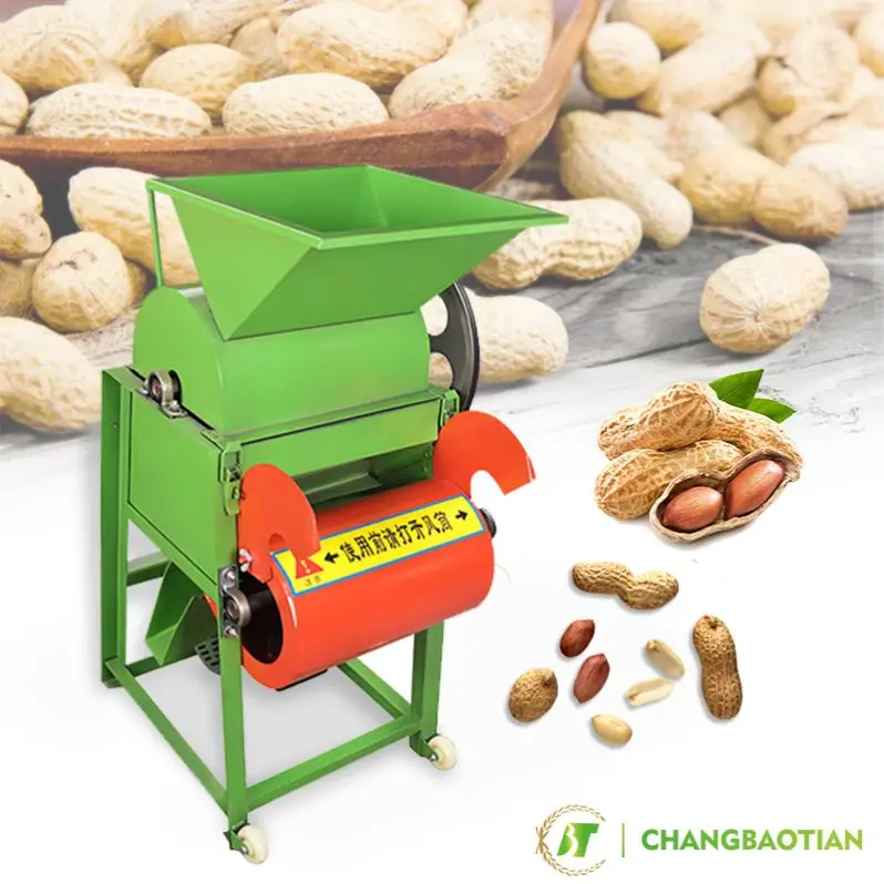 Industrial Automatic Manual Dry Peanut Sheller and Soya Beans Huller Corn Sheller Machine