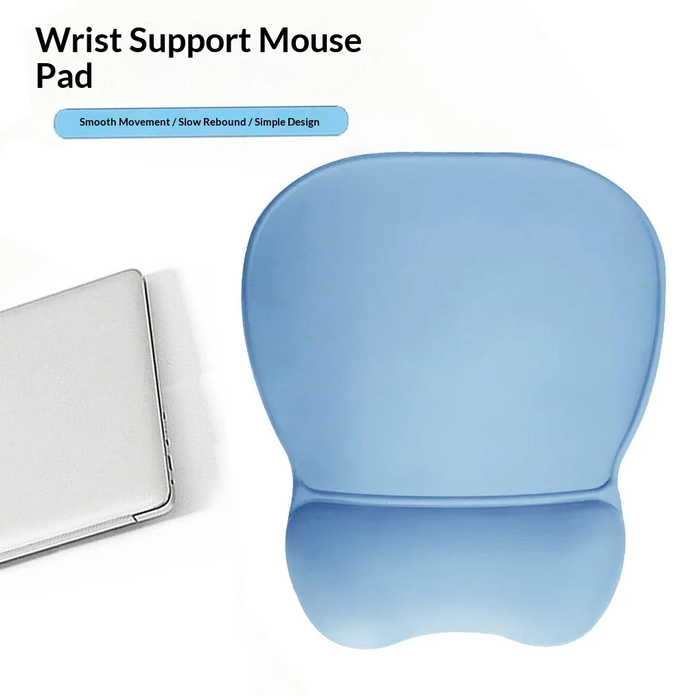 PU Base Lycra Cloth Silicone Wrist Rest Mouse Pad Cute Mini Round HT-24 Household Office Gift Wholesale Keyboard