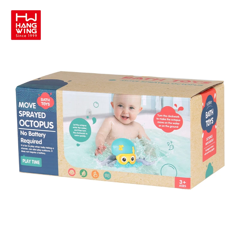 
2021 игрушки для купания, детский мини-ползунок, Забавная детская вода, летний плавательный бассейн, осьминог, плохо, игрушки для ванной, животные 