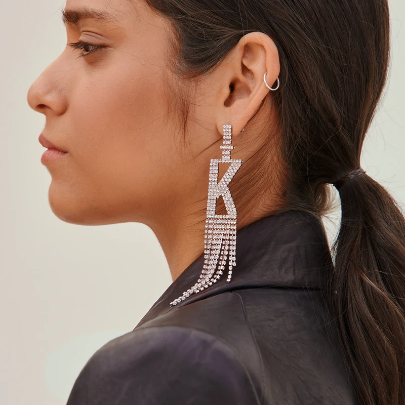 Details more than 86 dangle letter earrings best