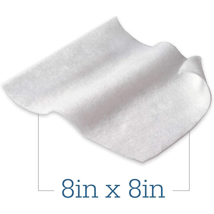 Biokleen Custom Free Sample 8pk Disposable Ultra-soft 2% Chlorhexidine Gluconate CHG Cloths Bathing Wipes