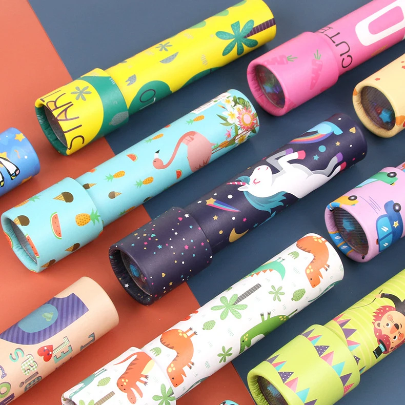 Классические игрушки калейдоскоп вращающийся волшебный красочный мир игрушка для детей аутизм детская головоломка игрушка подарок случайный цвет