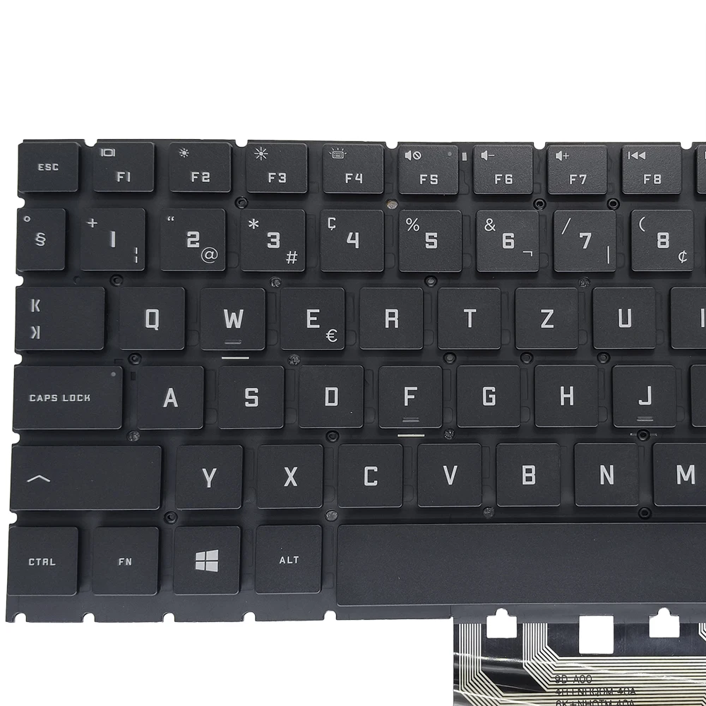 Tastiera per HP OMEN 15-en, 15-ek - senza frame, retroilluminata, rossa Tastiera per HP OMEN 15-en, 15-ek - senza frame, retroilluminata, rossa