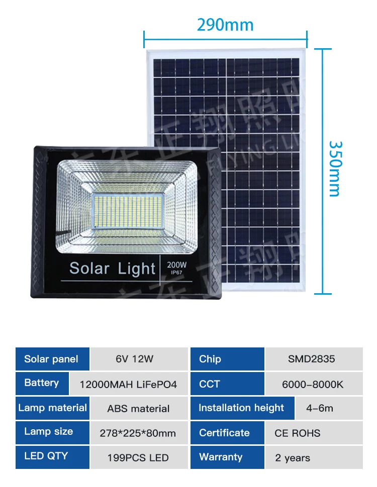 Super Bright Energy Saving Waterproof Outdoor Street IP65 10w 20w 30w 50w LED Solar Flood Light