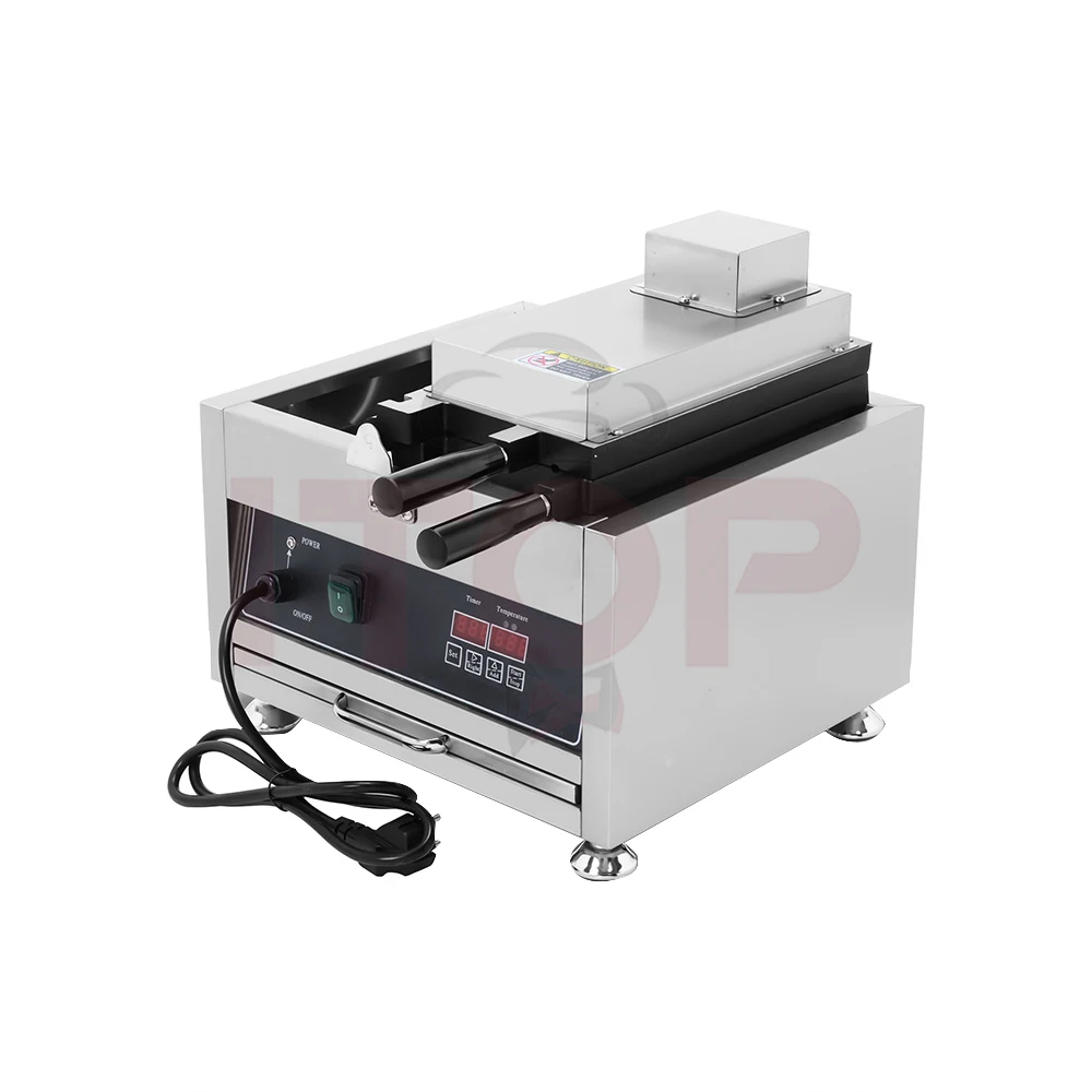 Wafelmaker電気ラウンドバブル串ワッフルスティックマシン3pcs