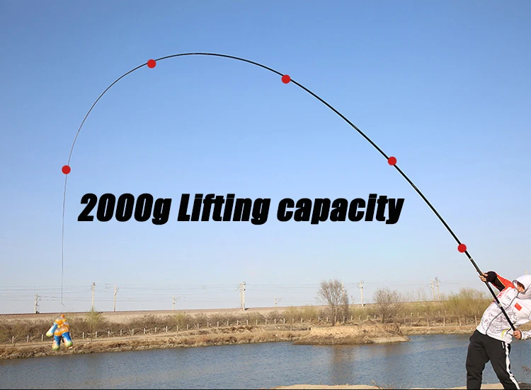 DORISEA Big Game 8m-15m Hard High Carbon Fiber Telescopic Carp & Bass Fishing Rod Lake/Stream Travel Pole DORISEA Big Game 8m-15m Hard High Carbon Fiber Telescopic Carp & Bass Fishing Rod Lake/Stream Travel Pole