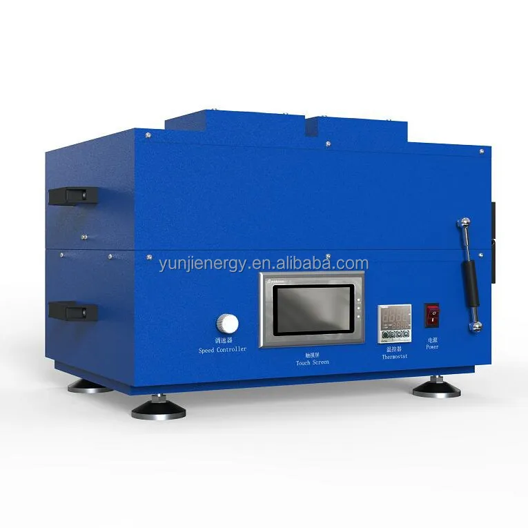 Lithium Ion Battery Electrodes Making Machine Film Coater With Heating