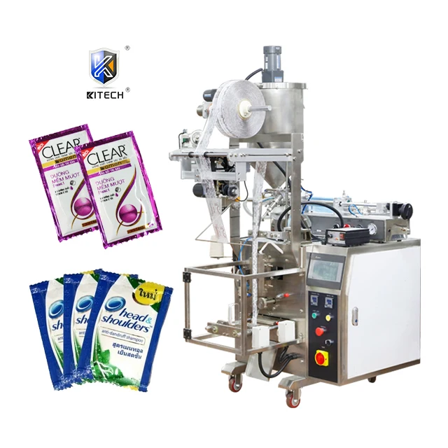 Factory Sale Automatic Pouch Liquid Filling and Packing Machine for Sachet Shampoo