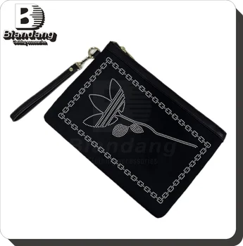 Wholesale Black Woman Heat Transfers with Rhinestones Pattern Design Rhinestone Template Board Rhinestone Design Canvas Bag