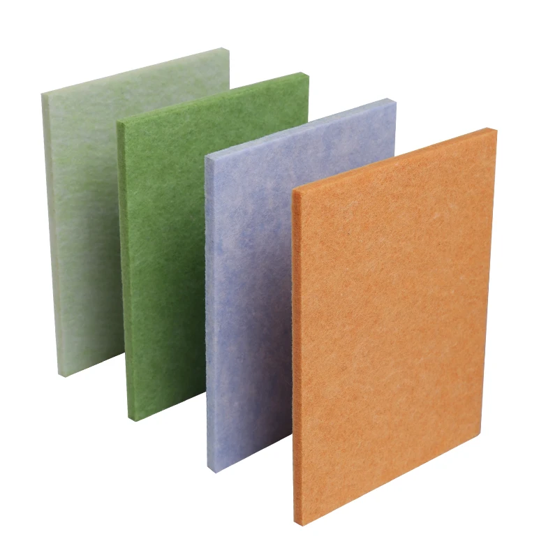 1220*2440mm Acoustic panel sound insulation wall panels polyester fiber Akupanel