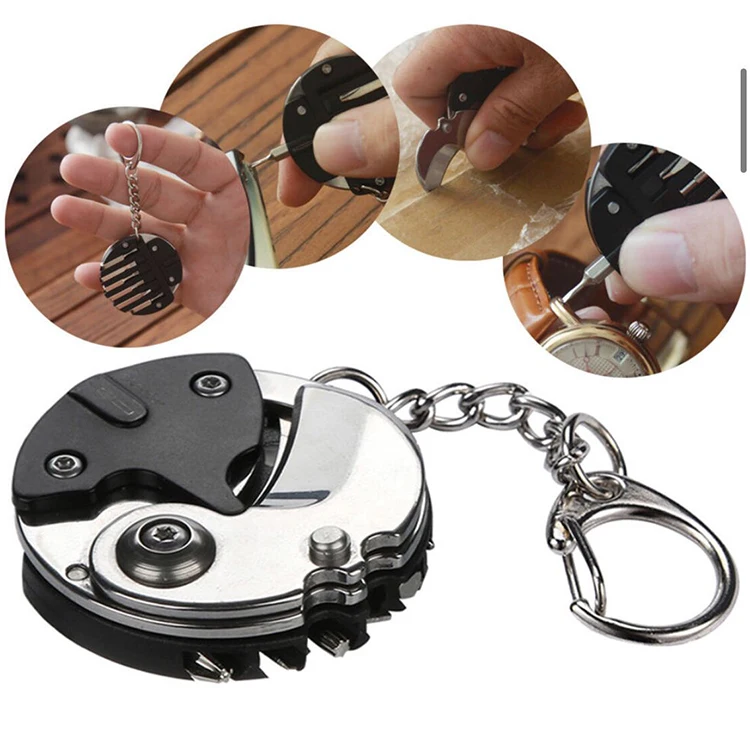 Screwdriver Keychain Portable Outdoor Multifunctional EDC-Tool 