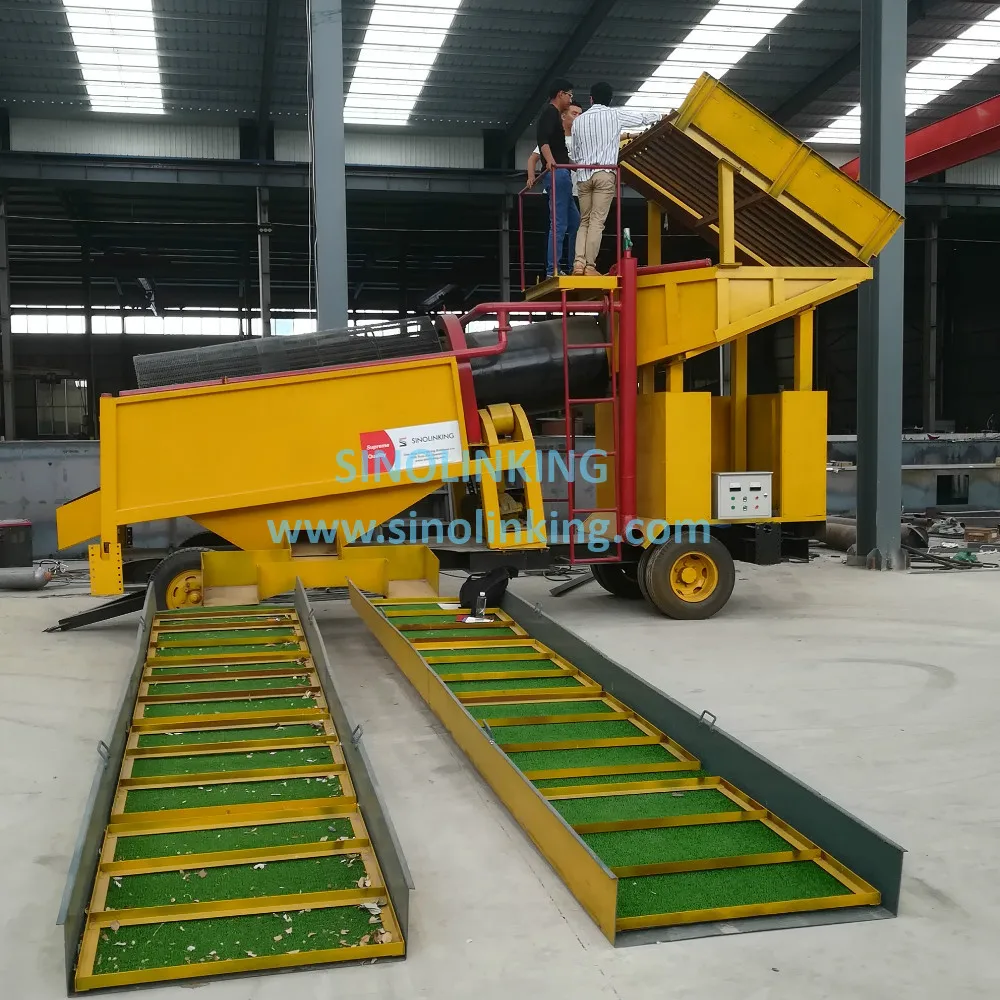 Small Scale Diamond and Gold Mining Machine Equipment for Extract Gold