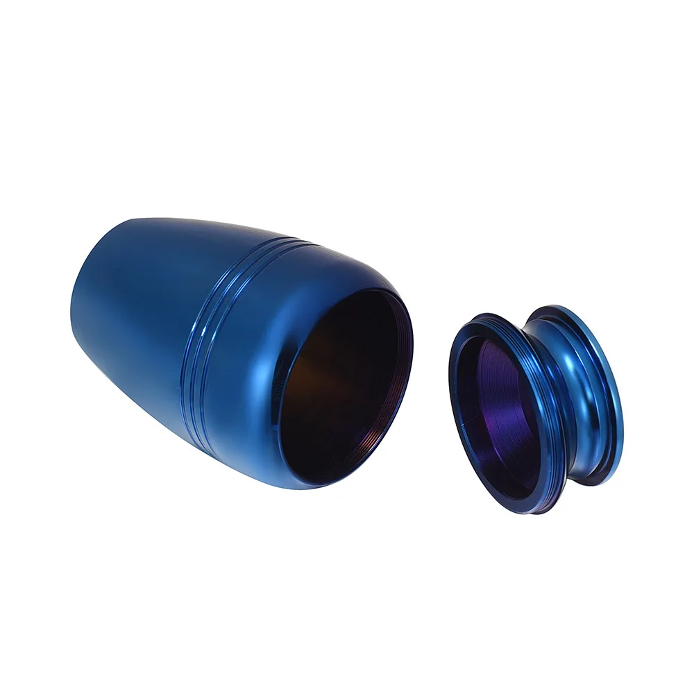 45x75mm Metal Candle Holder Ashes Urns Keepsake Cremation Urn for Human Pets Ashes can With Spoon and Velvet Bag