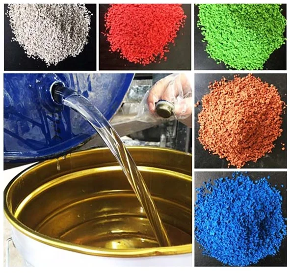 Color Bright and Color Durable Playground Outdoor Rubber Flooring /EPDM Rubber Granules /SBR Crumb Rubber
