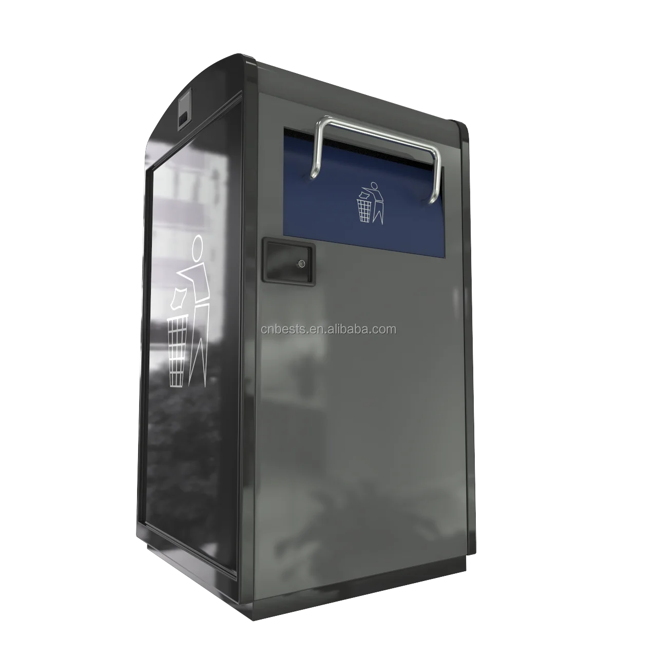 China Factory Fully Automatic Compactor Customized Recycle Bin Smart Bins of Recycling Plastic Recycling Bins