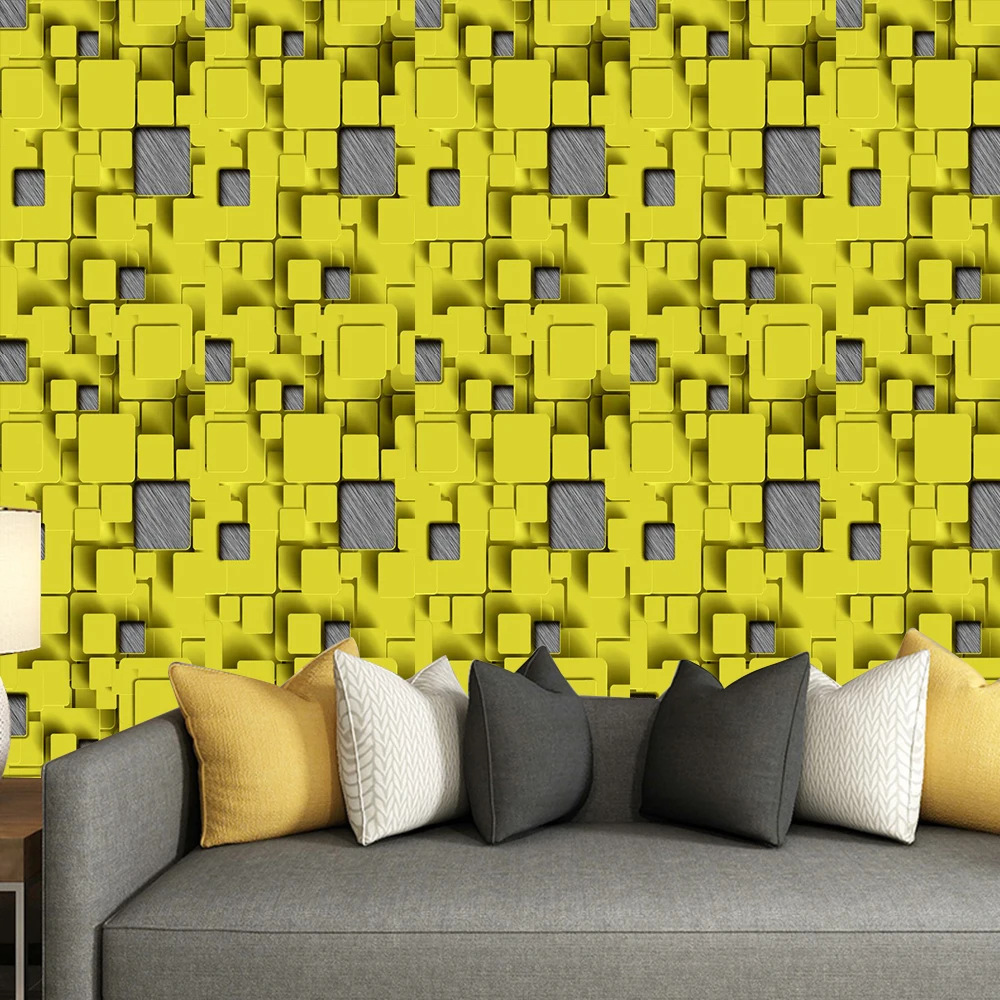 Novaeモダンpvc壁紙テレビ背景壁レストラン通路非粘着性チェック3d壁紙 Buy 3d 壁紙 塩ビ壁紙 非自己接着壁紙 Product On Alibaba Com