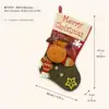 Button Reindeer Socks