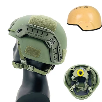 Mich Tactical Helmet Wendy Suspension ear protector PE/ Aramid 3a Tactical Head protection helmet