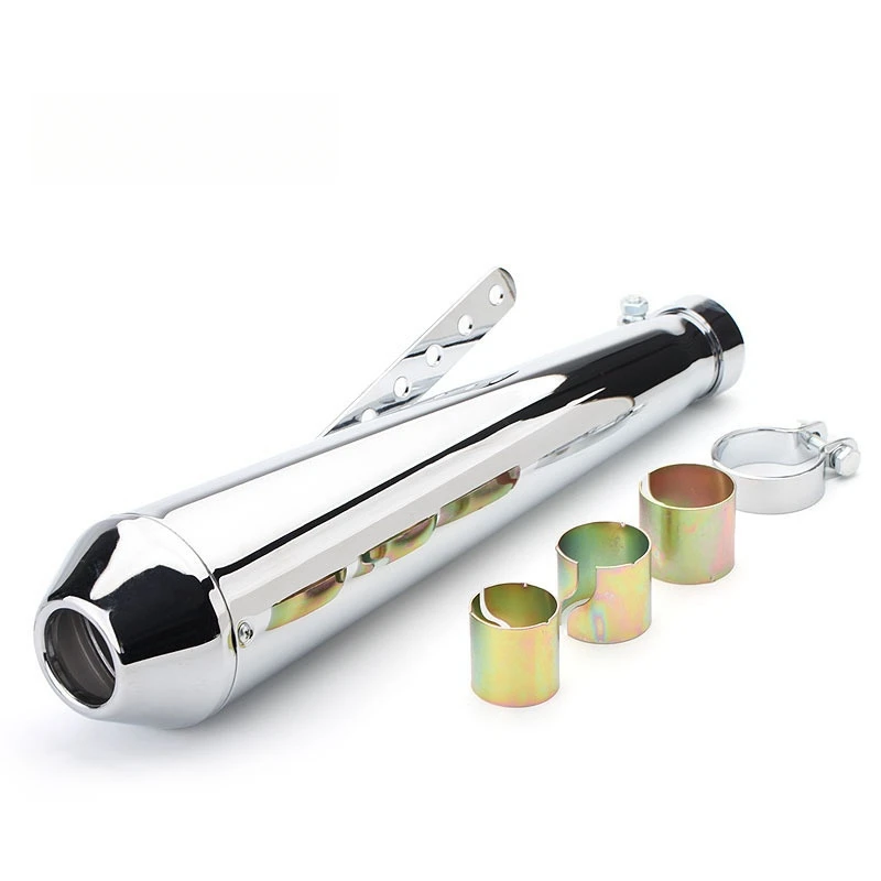 Vintage Fishtail-style Exhaust Pipe,Suitable for Harley,Triumph