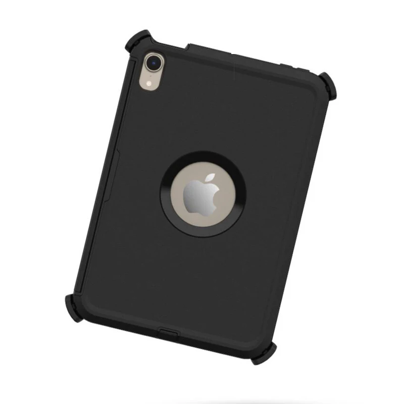 Defender Phone Case for apple ipad Mini 6 Armor Hybrid Resistant Heavy Duty Cases With Belt Clip and Box