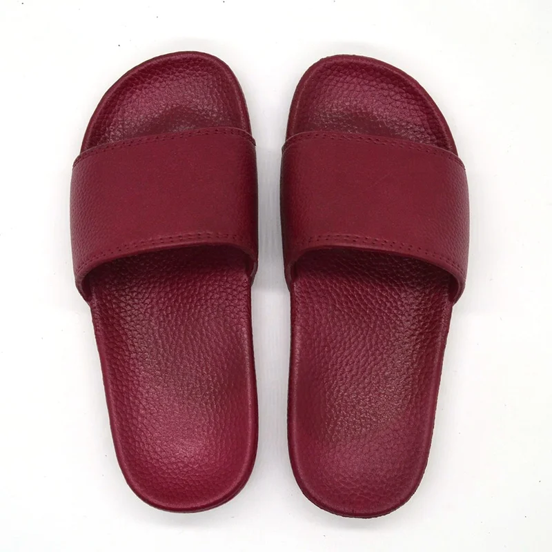 Одежда для мальчиков и девочек ползунки Сандалии Оптовая однотонные босоножки из ПВХ с пряжкой Анти-скользкие для малышей ползунки