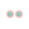 sunflower Focal bead Candy Pink SA12