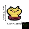 Fun pickup-black background yellow luminous