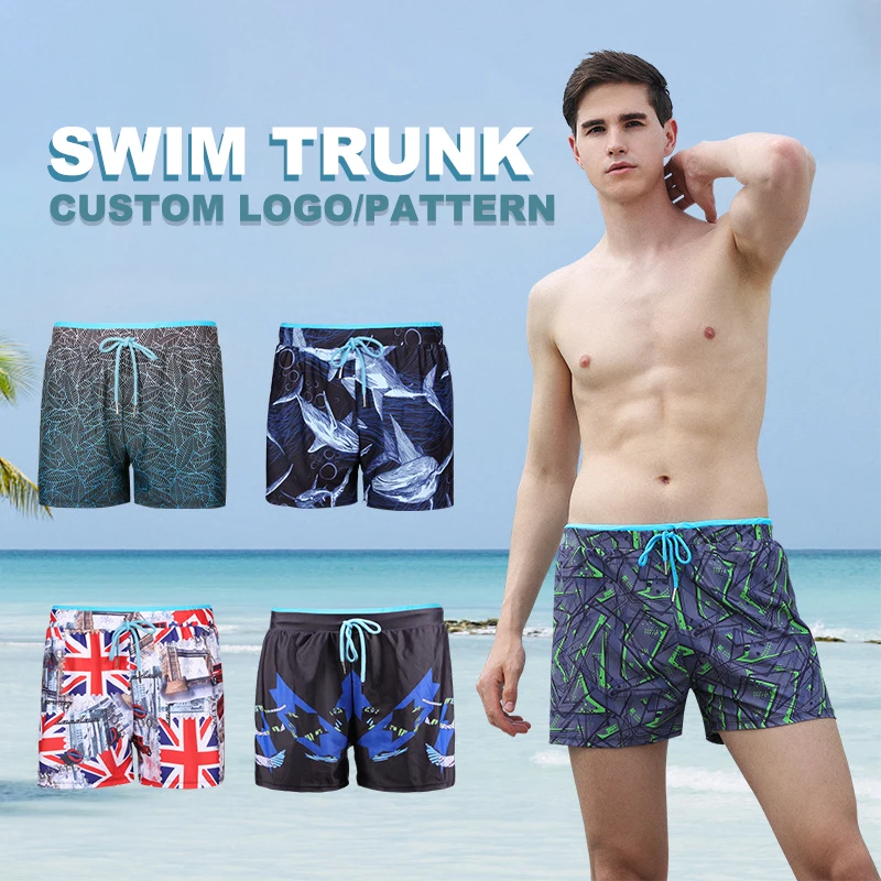 Anpassade tomma simbadkläder med badkläder för män Mesh Board Shorts Beach Shorts Badbyxor för män254_voghion.com