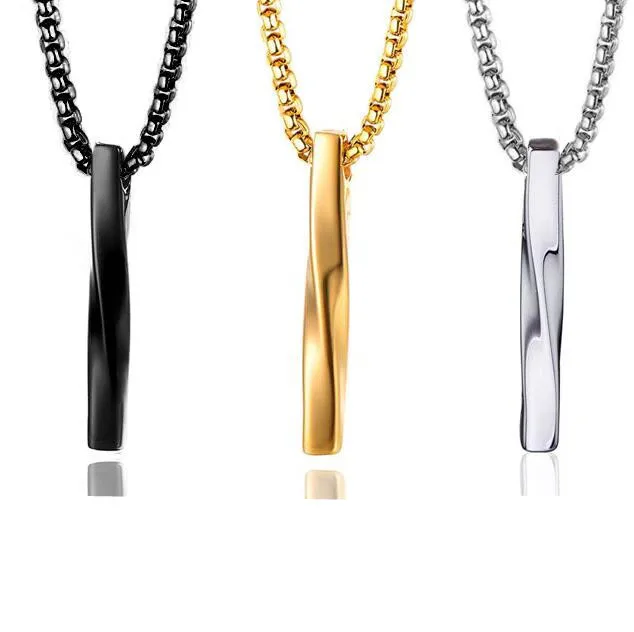2022 Summer Hot Sale Gold Stainless Steel Chain Men Hip Hop Bar